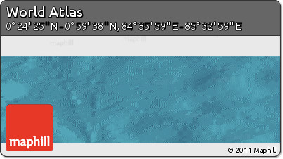 Satellite Panoramic Map of the Area around 0° 42' 2" N, 85° 4' 29" E