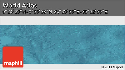 Satellite Panoramic Map of the Area around 0° 42' 2" N, 85° 4' 29" E