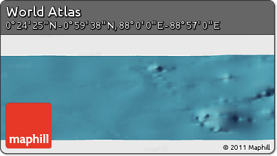 Satellite Panoramic Map of the Area around 0° 42' 2" N, 88° 28' 29" E