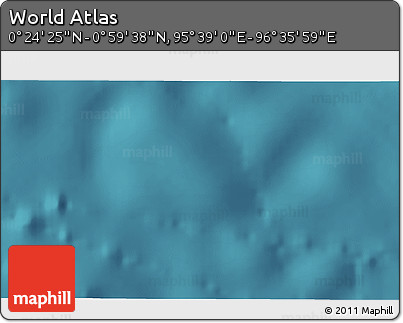 Satellite 3D Map of the Area around 0° 42' 2" N, 96° 7' 30" E