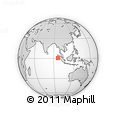 Outline Map of the Area around 0° 42' 2" N, 96° 7' 30" E, rectangular outline