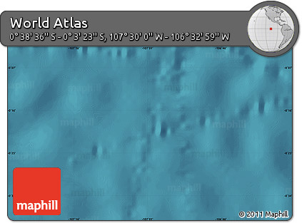 Satellite Map of the Area around 0° 21' 0" S, 107° 1' 30" W