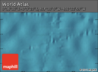 Satellite Map of the Area around 0° 21' 0" S, 107° 1' 30" W