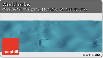 Satellite Panoramic Map of the Area around 0° 21' 0" S, 110° 25' 30" W