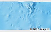 Shaded Relief 3D Map of the area around 0° 21' 0" S, 125° 52' 30" E