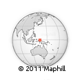 Outline Map of the Area around 0° 21' 0" S, 135° 13' 29" E, rectangular outline