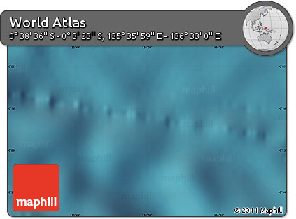 Satellite Map of the Area around 0° 21' 0" S, 136° 4' 29" E