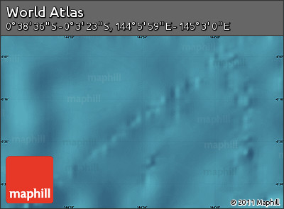 Satellite Map of the Area around 0° 21' 0" S, 144° 34' 29" E