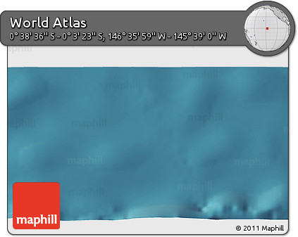 Satellite 3D Map of the Area around 0° 21' 0" S, 146° 7' 30" W