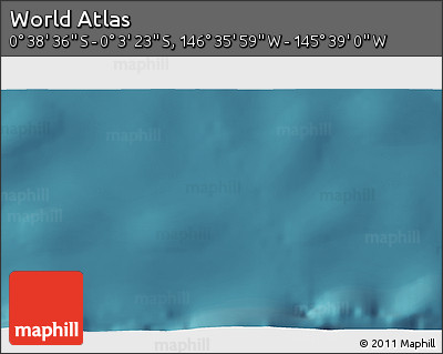 Satellite 3D Map of the Area around 0° 21' 0" S, 146° 7' 30" W