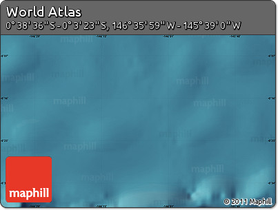 Satellite Map of the Area around 0° 21' 0" S, 146° 7' 30" W