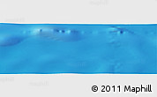 Shaded Relief Panoramic Map of the area around 0° 21' 0" S, 151° 13' 29" W