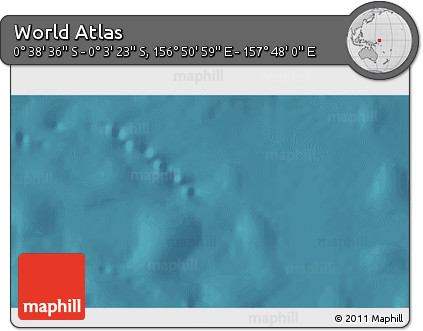 Satellite 3D Map of the Area around 0° 21' 0" S, 157° 19' 29" E