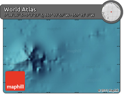 Satellite Map of the Area around 0° 21' 0" S, 159° 43' 29" W