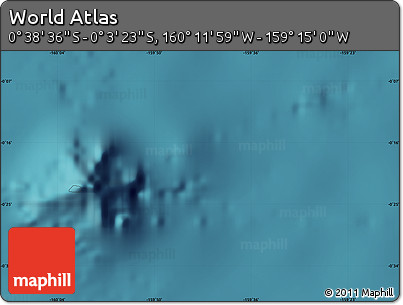 Satellite Map of the Area around 0° 21' 0" S, 159° 43' 29" W