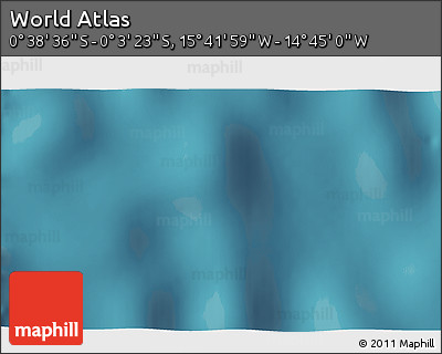 Satellite 3D Map of the Area around 0° 21' 0" S, 15° 13' 29" W