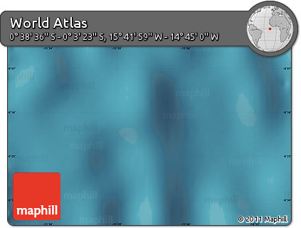 Satellite Map of the Area around 0° 21' 0" S, 15° 13' 29" W