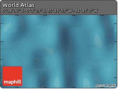 Satellite Map of the Area around 0° 21' 0" S, 15° 13' 29" W