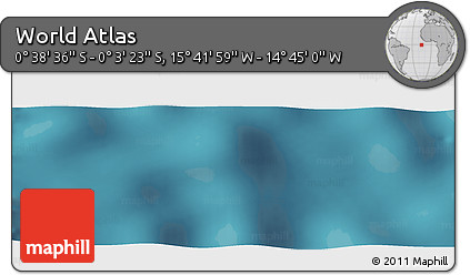 Satellite Panoramic Map of the Area around 0° 21' 0" S, 15° 13' 29" W
