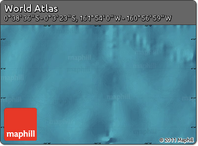 Satellite Map of the Area around 0° 21' 0" S, 161° 25' 30" W