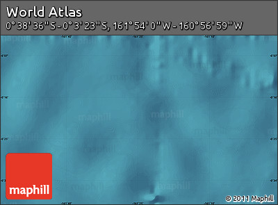 Satellite Map of the Area around 0° 21' 0" S, 161° 25' 30" W
