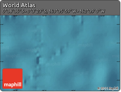 Satellite Map of the Area around 0° 21' 0" S, 163° 7' 30" W