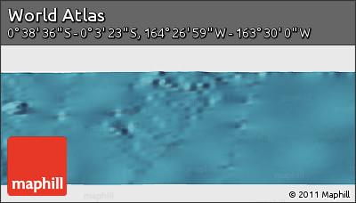 Satellite Panoramic Map of the Area around 0° 21' 0" S, 163° 58' 29" W