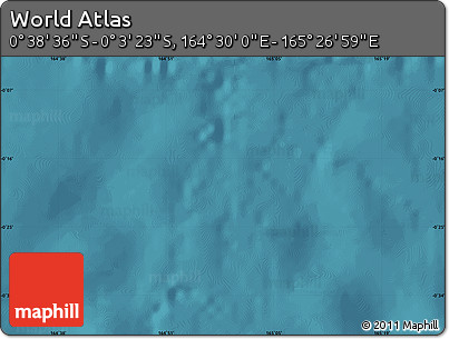 Satellite Map of the Area around 0° 21' 0" S, 164° 58' 29" E