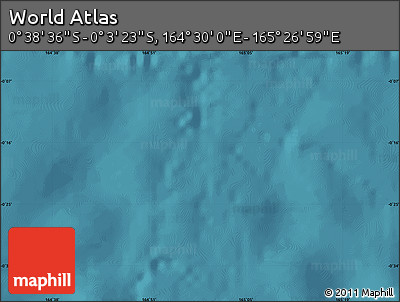 Satellite Map of the Area around 0° 21' 0" S, 164° 58' 29" E