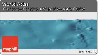 Satellite Panoramic Map of the Area around 0° 21' 0" S, 164° 49' 29" W