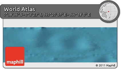 Satellite Panoramic Map of the Area around 0° 21' 0" S, 165° 49' 29" E