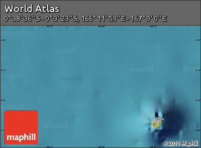 Satellite Map of the Area around 0° 21' 0" S, 166° 40' 30" E