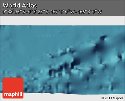 Satellite 3D Map of the Area around 0° 21' 0" S, 166° 31' 30" W