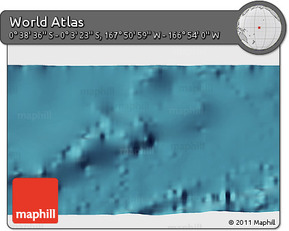 Satellite 3D Map of the Area around 0° 21' 0" S, 167° 22' 30" W