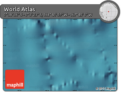 Satellite Map of the Area around 0° 21' 0" S, 168° 13' 29" W