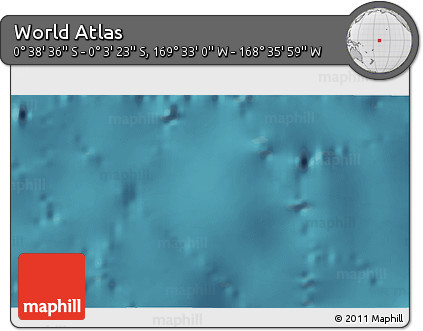 Satellite 3D Map of the Area around 0° 21' 0" S, 169° 4' 29" W