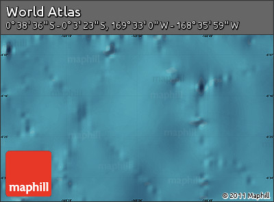 Satellite Map of the Area around 0° 21' 0" S, 169° 4' 29" W