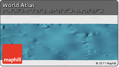 Satellite Panoramic Map of the Area around 0° 21' 0" S, 169° 4' 29" W