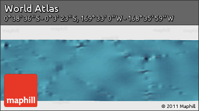 Satellite Panoramic Map of the Area around 0° 21' 0" S, 169° 4' 29" W