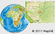Physical Location Map of Diki