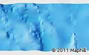 Shaded Relief 3D Map of the area around 0° 21' 0" S, 16° 4' 29" W