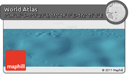 Satellite Panoramic Map of the Area around 0° 21' 0" S, 171° 46' 30" E