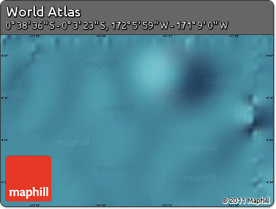 Satellite Map of the Area around 0° 21' 0" S, 171° 37' 30" W