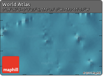 Satellite Map of the Area around 0° 21' 0" S, 174° 10' 30" W