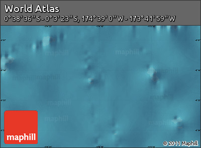 Satellite Map of the Area around 0° 21' 0" S, 174° 10' 30" W