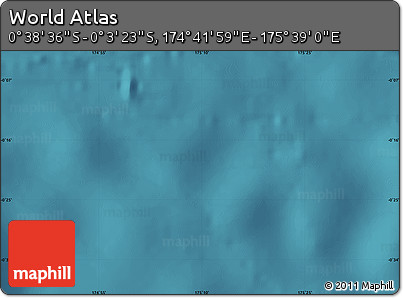 Satellite Map of the Area around 0° 21' 0" S, 175° 10' 30" E