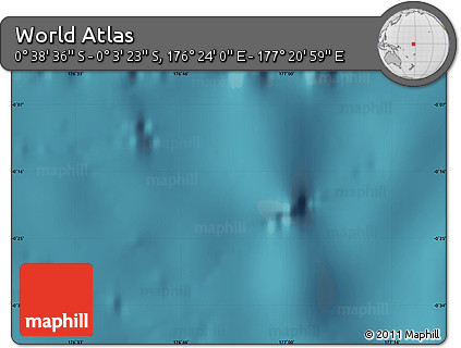 Satellite Map of the Area around 0° 21' 0" S, 176° 52' 30" E