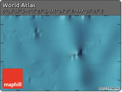 Satellite Map of the Area around 0° 21' 0" S, 176° 52' 30" E