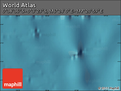 Satellite Map of the Area around 0° 21' 0" S, 176° 52' 30" E