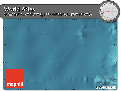 Satellite Map of the Area around 0° 21' 0" S, 176° 43' 29" W